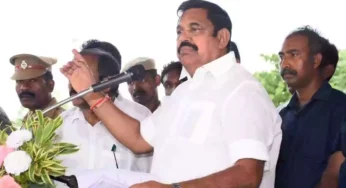 அதிமுக பொதுச்செயலாளர் எடப்பாடி பழனிசாமிக்கு Z+ பாதுகாப்பு .!