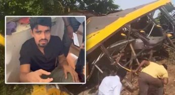 பள்ளி வேன் மீது ரயில் மோதிய விபத்து.., கேட் கீப்பர் சிறையில் அடைப்பு.!