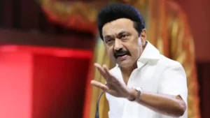 M K Stalin DMK