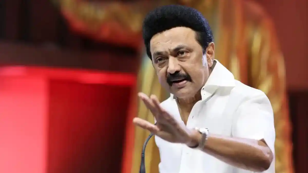 M K Stalin DMK