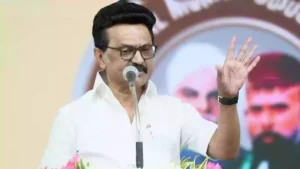 MK Stalin - College