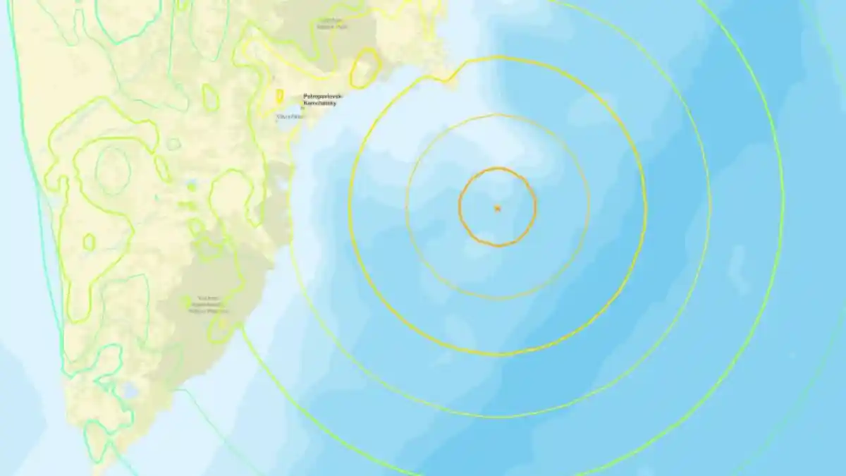 Russia, Earthquake