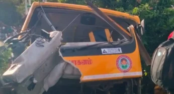 கடலூர் பள்ளி வேன் மீது ரயில் மோதி விபத்து! காரணம் இது தான் ரயில்வே துறை விளக்கம்!