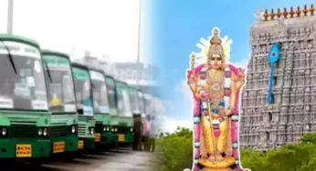 திருச்செந்தூர் முருகன் கோயில் குடமுழுக்கு.., 600 சிறப்பு பேருந்துகள் இயக்கம்.!