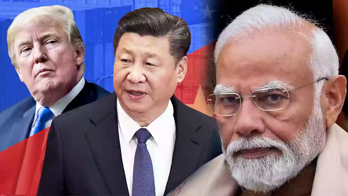US - india -China