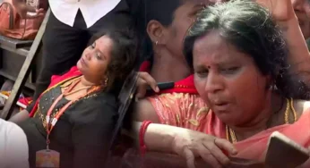 விஜய் தலைமையில் போராட்டம்.. கூட்ட நெரிசலில் சிக்கி தவெக பெண் தொண்டர்கள் மயக்கம்.!