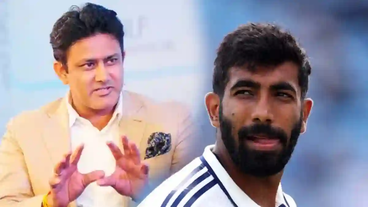 anil kumble jasprit bumrah