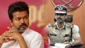 chennai commissioner arun about tvk