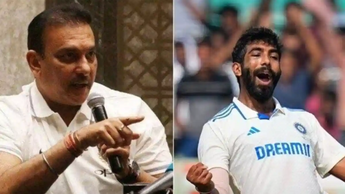jasprit bumrah and ravisasthiri