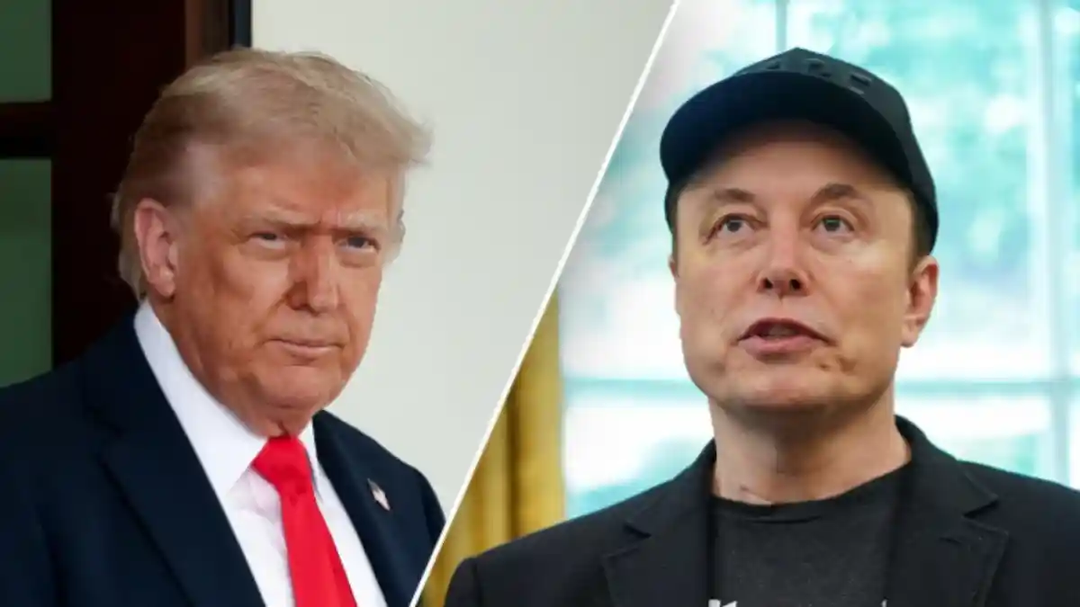 musk vs trump