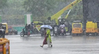 தமிழ்நாட்டில் 4 நாட்களுக்கு கனமழைக்கு வாய்ப்பு! வானிலை ஆய்வு மையம் அலர்ட்!