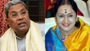 saroja devi - siddaramaiah