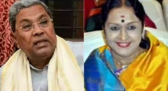 சரோஜா தேவி மறைவு – கர்நாடக முதலமைச்சர் சித்தராமையா இரங்கல்!