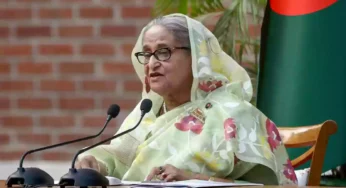 வங்கதேச முன்னாள் பிரதமர் ஷேக் ஹசீனாவுக்கு 6 மாத சிறை தண்டனை.!