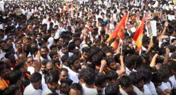 தவெக போராட்டத்தில் தொண்டர்கள் அடுத்தடுத்த மயக்கம்.!