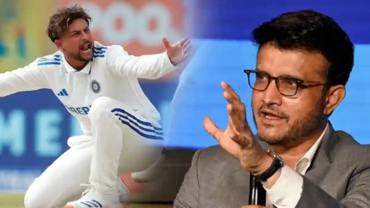 kuldeep yadav Sourav Ganguly